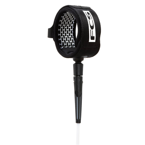 FCS 6' All Round Essential Leash White/Black