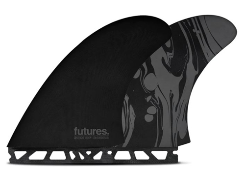Futures Fins Zack Flores Fiberglass Twin Fin Set Orange main image 1