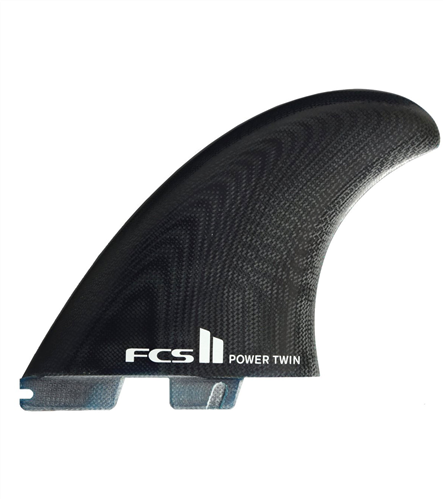 FCS II Power Twin+1 PG Black Fin Set