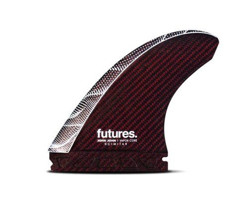 Futures John John Florence Vapor Core Scimitar Thruster Fin Set