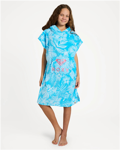Roxy GIRLS RG STAY MAGICAL HOODED TOWEL, SPLISH SPLASH