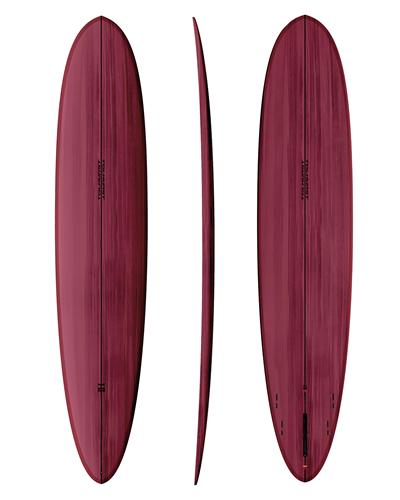 Thunderbolt Surfboards HI HIHP Speed Surfboard, Maroon