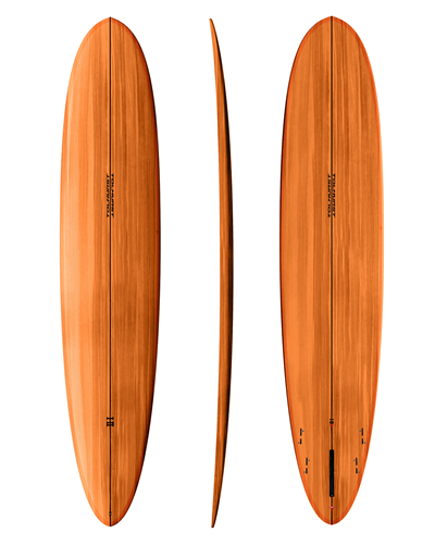 Thunderbolt Surfboards HI HIHP Speed Surfboard, Orange