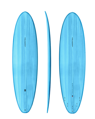 Thunderbolt Surfboards Harley Ingleby MOE - MINI Surfboard, Light Blue