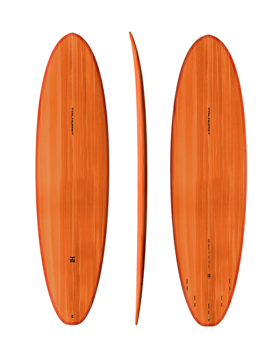 Thunderbolt Harley Ingleby Moe Surfboard, Orange