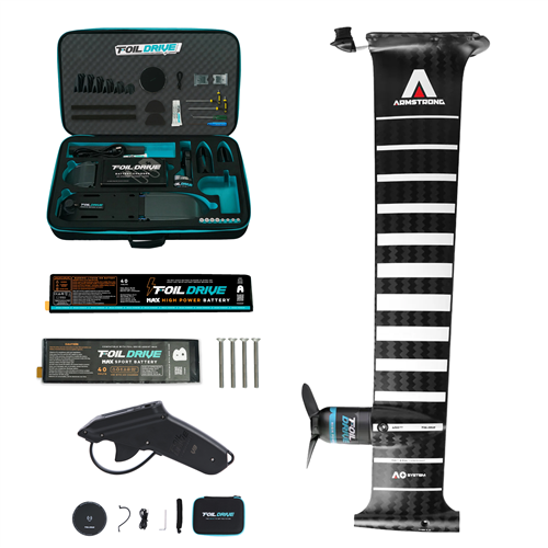Foil Drive X Armstrong 650 Mast, Assist Max, HP, 3 Blade Combo with Free Sport Battery - #1 Seller