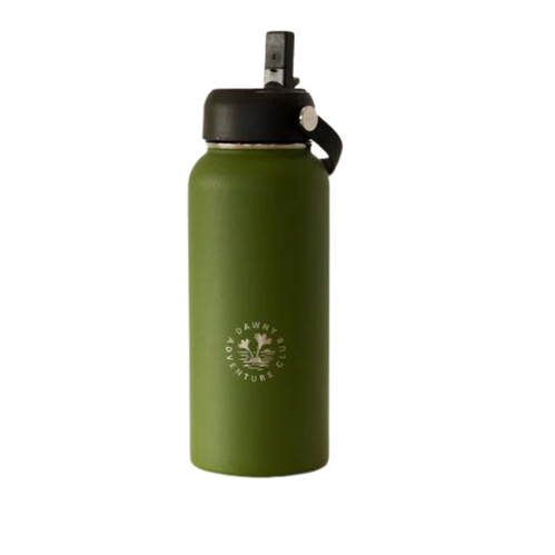 Dawny Adventure Club 950ml Sipper Lid with Swing Handle, MOSS