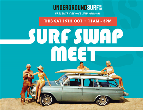 US Surf Swap Meet Registration Booking Ticket - SAT 19th OCT 2019