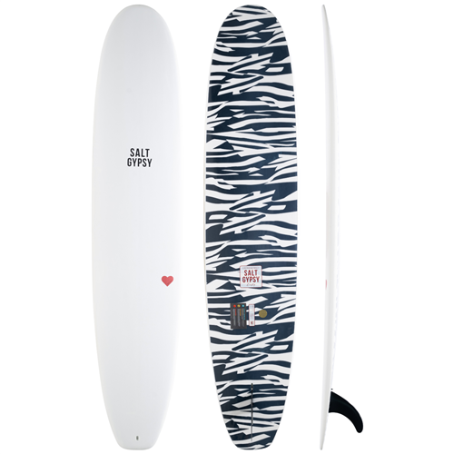 Salt Gypsy Surfboards x CYNTHIA ROWLEY Dusty ES CR Surfboard, Shark Deterrent