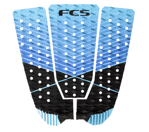 FCS Kolohe Tread-Lite Grip, Black/Tranquil Blue
