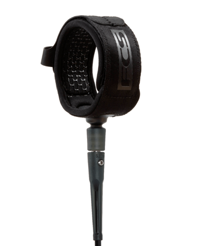 FCS 6' Comp Essential Leash Black (Small Cuff)
