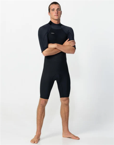 O'Neill HYPERFREAK BZ SS SPRING SUIT 2MM, BLK/BLK