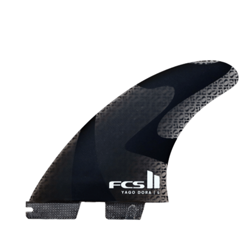 FCS Yago Dora PG Tri Fins Smoke
