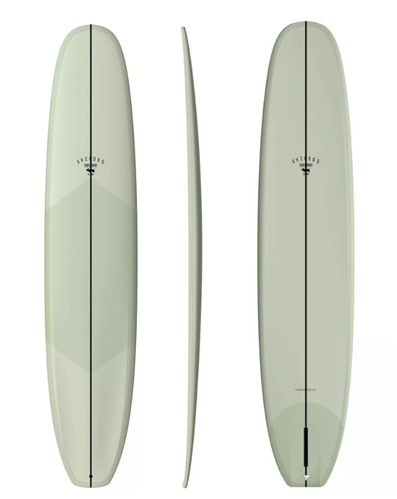 Thunderbolt Skin Dog OG Double Scoop Longboard Surfboard, VOLAN