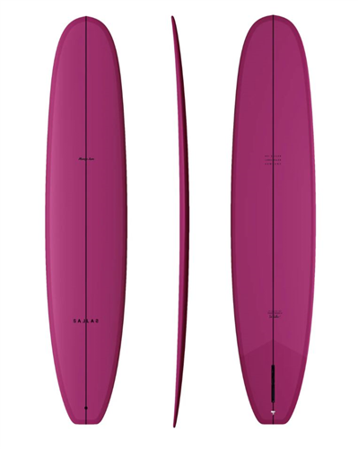 Thunderbolt Surfboards Kai Sallas Mango Jam Surfboard, Magenta