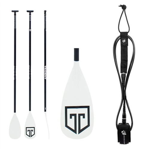 Trident T6 Fglass Combo, Paddle & Leash