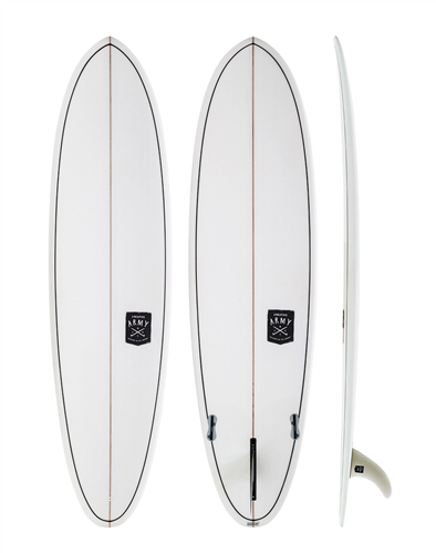 Creative Army Huevo SLX Clear Surfboard