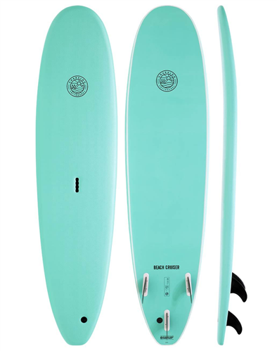 Gnaraloo Beach Cruiser Soft Surfboard, Torq