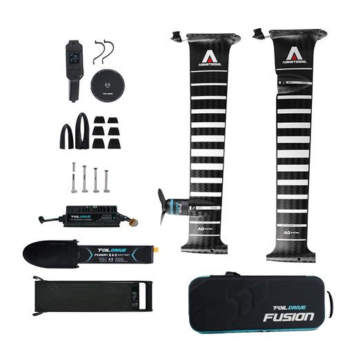 Foil Drive X Armstrong 185 + 650 Mast, Fusion Max 2.5 Combo