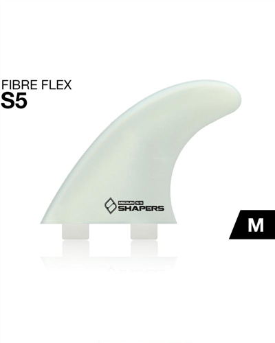 Shapers FIBRE FLEX S5 MEDIUM 3-FIN DUAL TAB