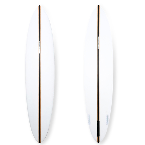 Haydenshapes Mid Length Glider Futures 2 + 1 Single Fin Surfboard