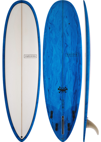 Modern Love Child Surfboard, Blue Tint