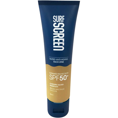 Sticky Johnson SPF50+ Surf Screen Tube 50ml - Face Zinc