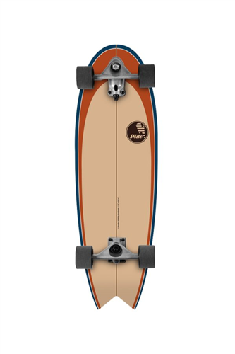 SLIDE Swallow Kaolin 33" Surf Skateboard