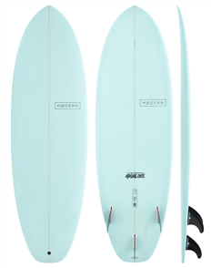 Modern Highline Pu Surfboard, New 22-23 Colour, Sea Green