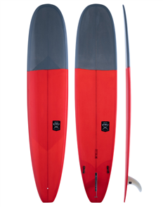 Creative Army Cruz PU Longboard, Red Grey