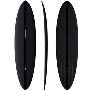 Thunderbolt Surfboards Harley Ingleby Mid 6 Twin Surfboard, Full Carbon