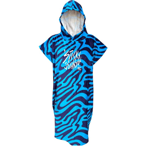 Sticky Johnson Swirl Trip Blue Hooded Towel (3 Sizes)