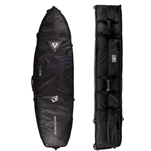 Creatures Of Leisure Shortboard Multi Tour DT2.0 Surfboard Bag, Black Silver