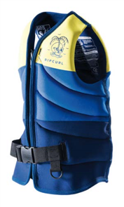 Rip Curl Boys D/Patrol Buoyancy Vest, 0010 Yellow