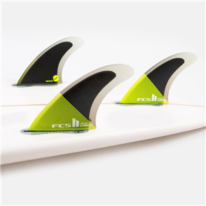 FCS II Carver PC XLarge Acid/Black Tri Retail Fins