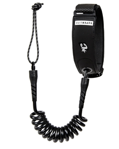 Creatures Of Leisure Superlite Bicep Leash, Black Silver (L/XL)