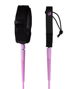 Creatures Of Leisure LONGBOARD KNEE 9 SLIM FIT LEASH, Guava Black