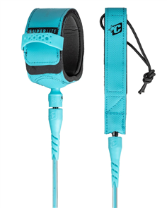 Creatures Of Leisure LONGBOARD ANKLE 9 LEASH, FLURO BLUE SPECKLE
