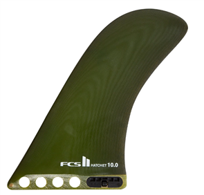 FCS II Hatchet PG 9” Fin, Dry Mustard