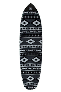 Creatures Of Leisure FISH AZTEC Sock, GREY CHARC