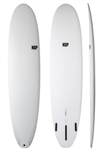 NSP Protech Double Up Surfboard, White Tint