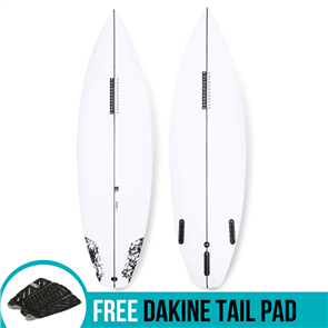 Haydenshapes Cohort I PU Surfboard, FCS II 3 Fin