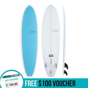 Modern Falcon PU Surfboard, New 22-23 Colour, Blue