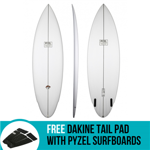 Pyzel WILDCAT Twin Fin Surfboard with 2 FCS Fin Boxes