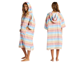 Billabong TEEN HOODED TOWEL, MINT CHIP