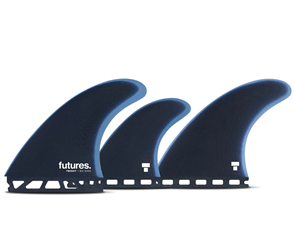 Futures Fiberglass 5 Fin Set-Twiggy Big Wave