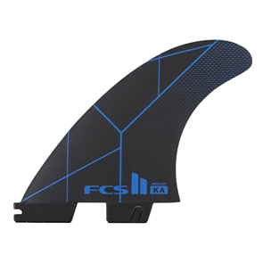 FCS II KA PC Medium Black/Blue Tri Retail Fins