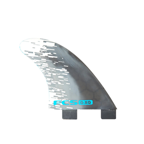 FCS G-XQ Blue Smoke Rear  Fins