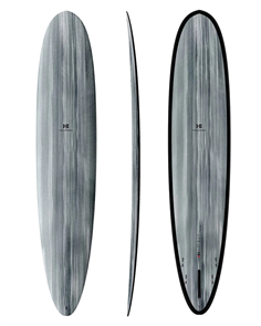 Thunderbolt Harley Ingleby HI4  Black (Carbon) Surfboard, Grey/Black