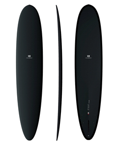 Thunderbolt HI4  Black (Carbon) Surfboard, Black/Black